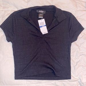 Polo crop top NWT